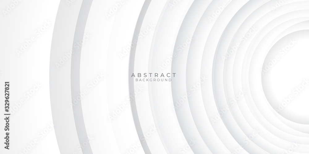 Fototapeta premium Modern white abstract pattern presentation background. Vector illustration design for presentation, banner, cover, web, flyer, poster, wallpaper, texture, slide, magazine, and powerpoint. 