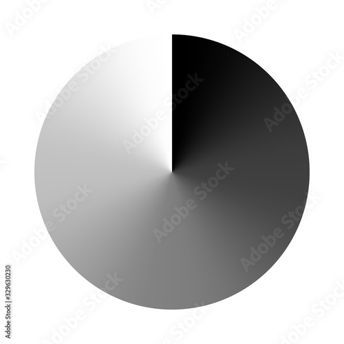 Color wheel palette. RGB, RYB, CYMK system. Color harmony. Vector Illustration.