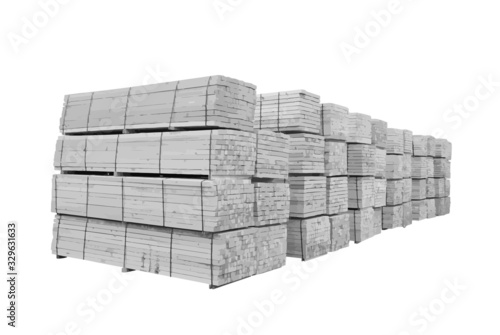 vector wood or timber stack