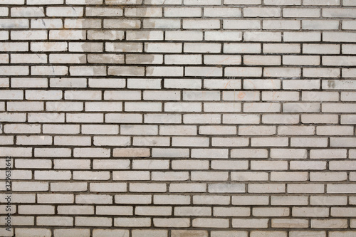 background of surface of white brickwork