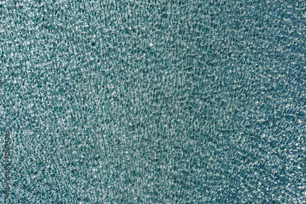 green broken glass pane background green broken glass pane background
