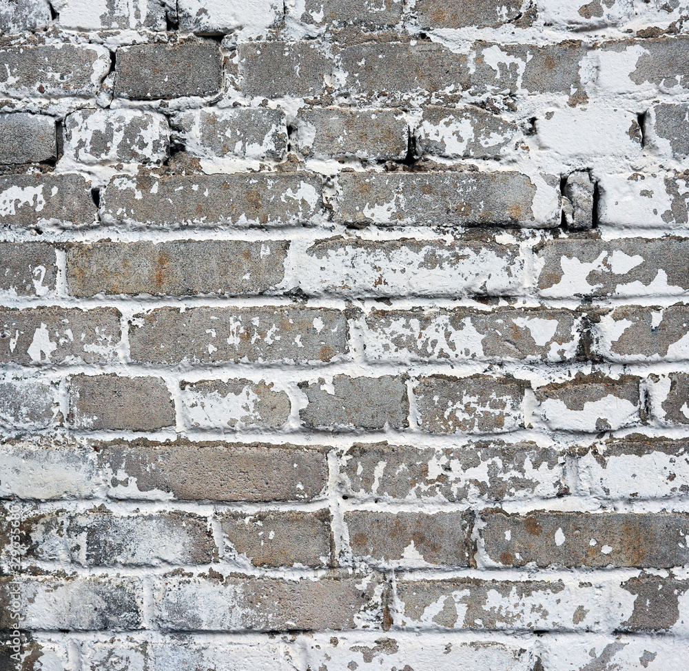 The background of the old white brick wall. The background of the old white brick wall.