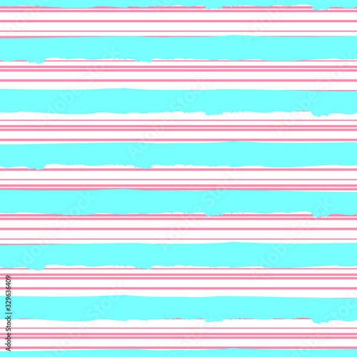 Watercolor Striped Background. Brush Strokes.
