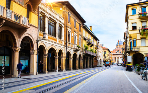 Fototapeta Naklejka Na Ścianę i Meble -  Beautiful street of Padova (Padua), Veneto, Italy