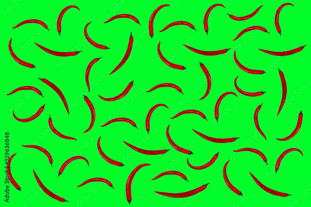 Red chili peppers. Background. Texture Red chili peppers. Background. Texture
