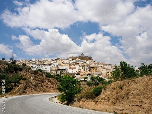 view of the town of ronda spain