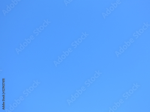 clear blue sky without a single cloud