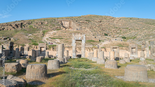 Historical city of Persapolis in Shiraz, Iran