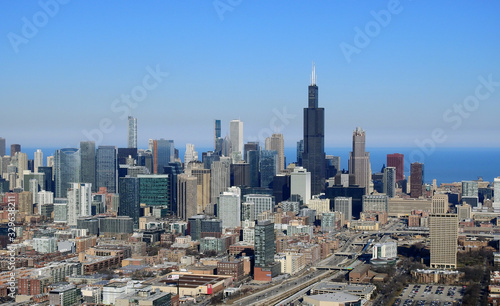 Chicago Skyline Aerial