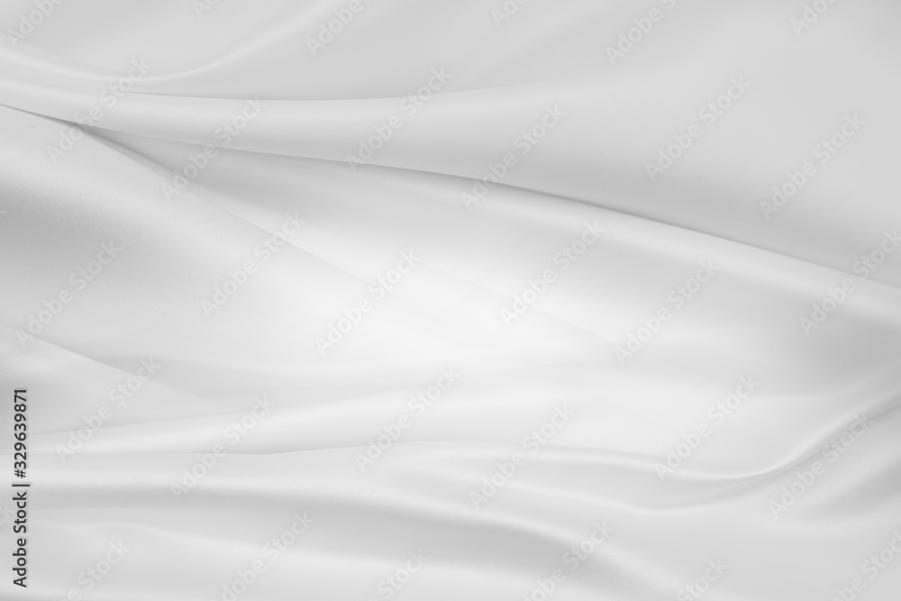 White silk fabric lines White silk fabric lines