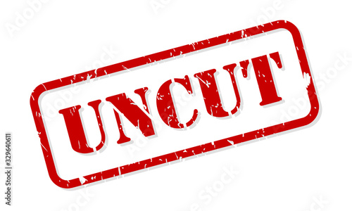 Tableau sur toile Uncut Rubber Stamp Vector