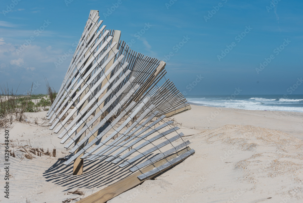 beach fence