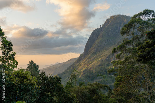 impressive Ella Rock during sunrise