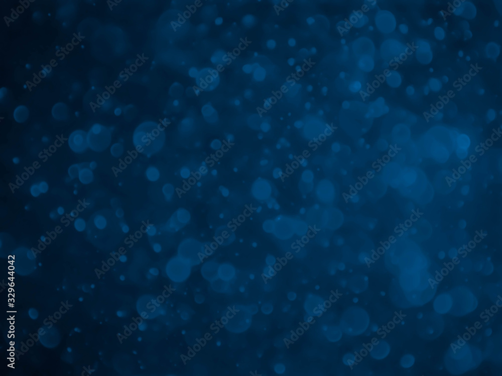 blue bokeh background with soft blur bokeh light.