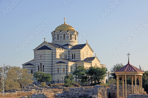 St. Vladimir's Cathedral in the Ancient Chersonese In Sevastopol