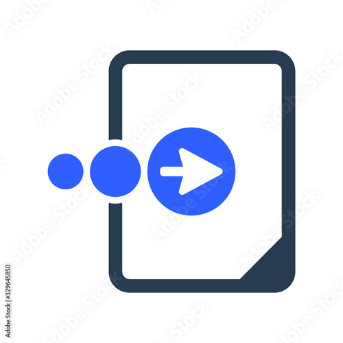 File, input icon