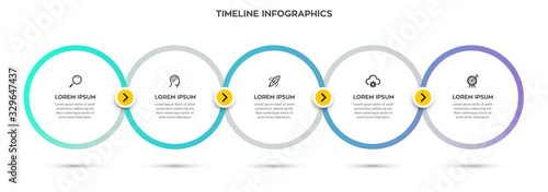 Vector infographic template