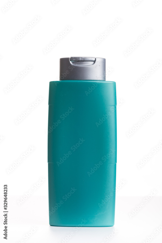 Plastic bottle of household cleaning product isolated on a white background. cosmetic product. House cleaning Plastic bottle of household cleaning product isolated on a white background. cosmetic product. House cleaning