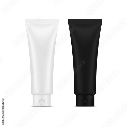 3d plastic tubes for cream and gel, hygiene