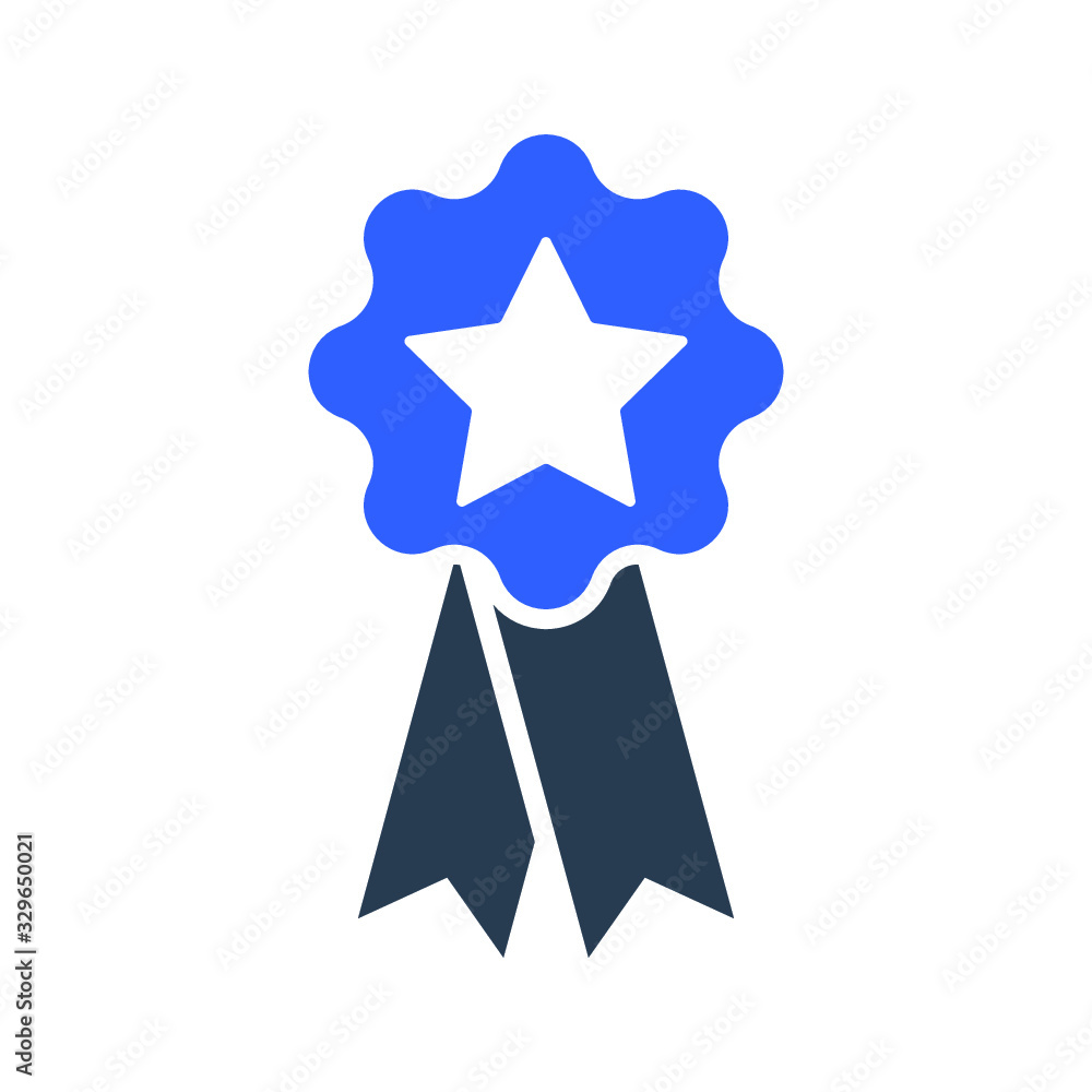 Star Ribbon Icon