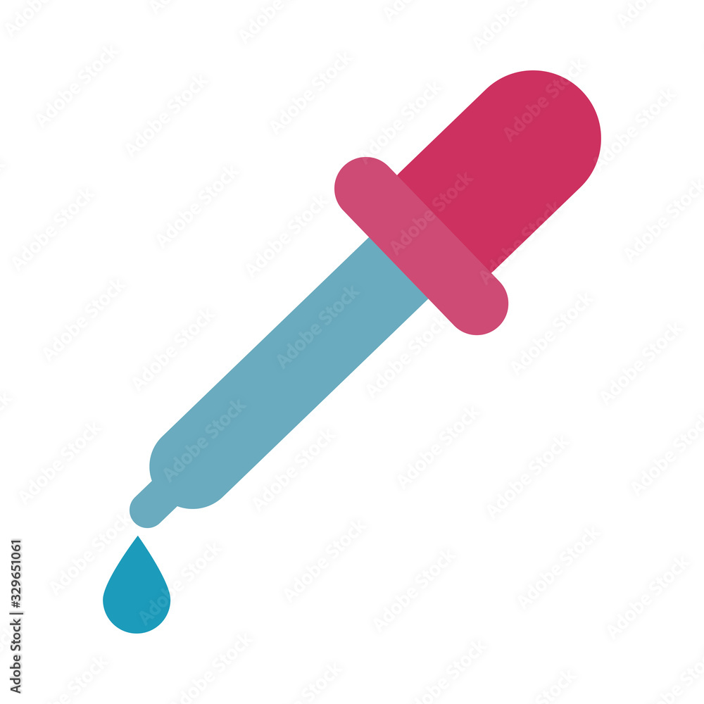 dropper counter flat style icon dropper counter flat style icon