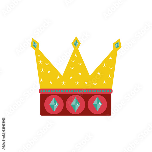 crown fairytale object icon