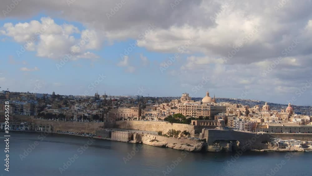 Valletta - the capital city of Malta from above - aerial photography Valletta - the capital city of Malta from above - aerial photography