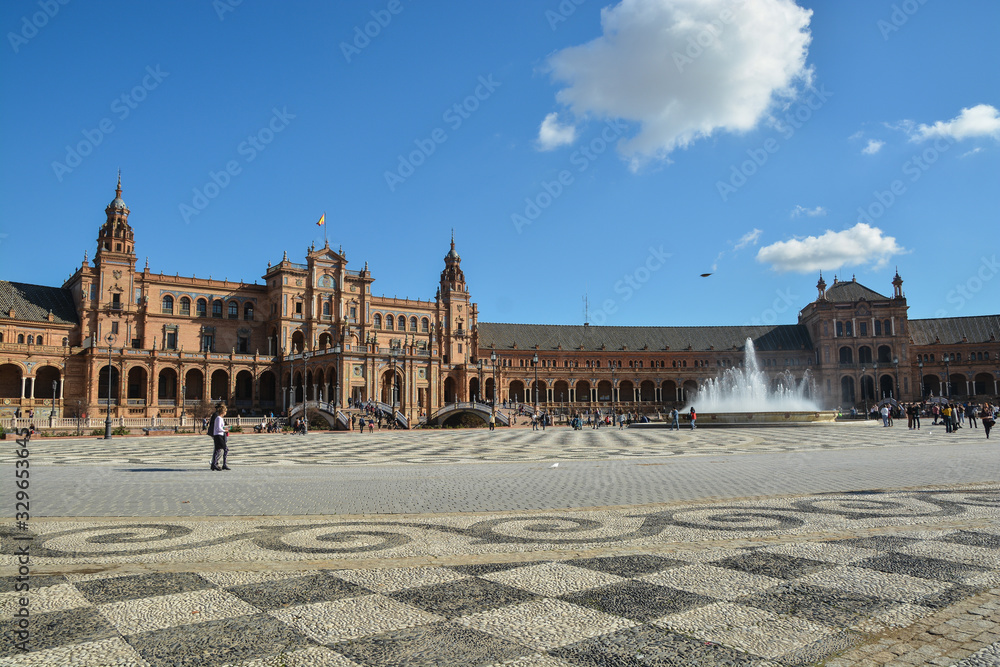 Obraz premium Square of Spain in Seville.