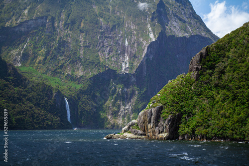 Milford Sound  part of Fiordland National Park  New Zealand