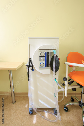 Фотография Machine with laughing gas in the dental clinic