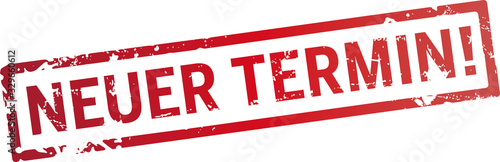 stempel neuer termin