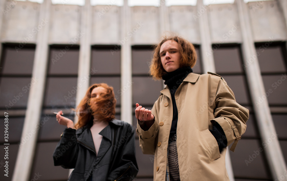 Fototapeta premium Daniil and Alina