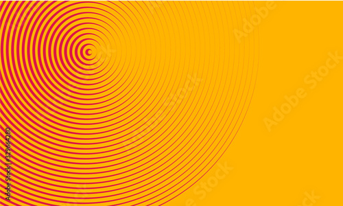 red and orange color background with circles
