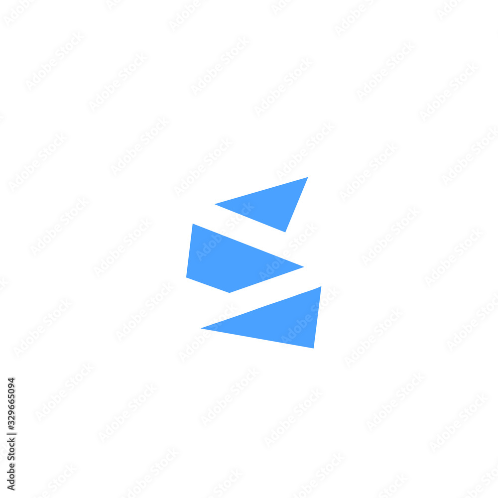 initial S logo initial S logo