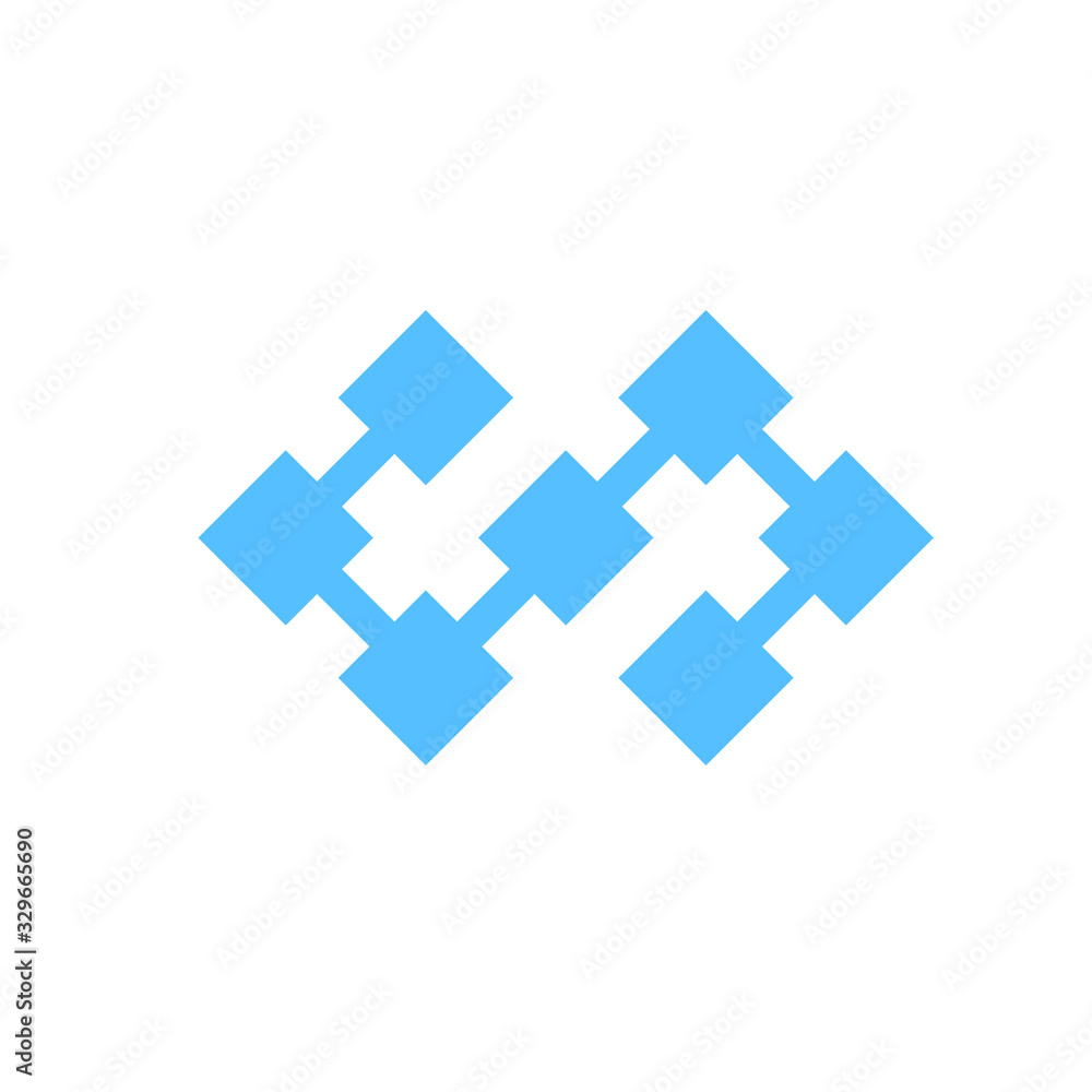 Obraz premium digital data logo