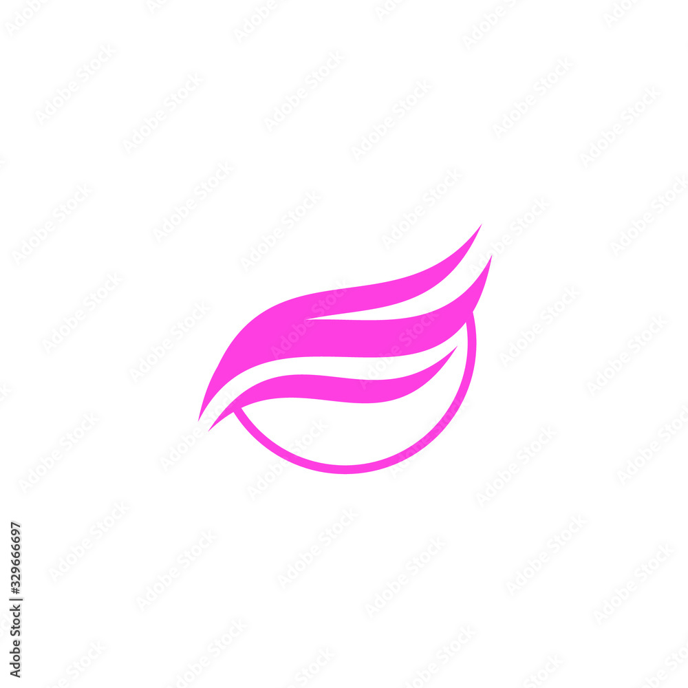 Obraz premium wings logo