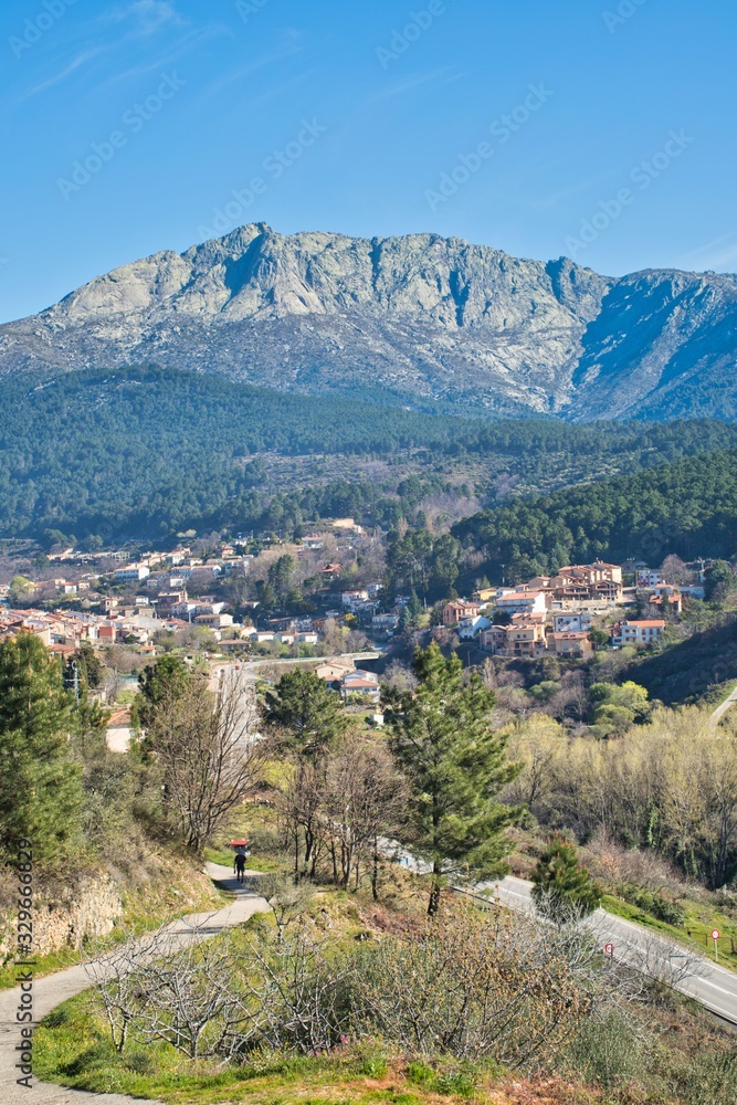 Obraz premium Cuevas del Valle, Avila, Castilla y Leon