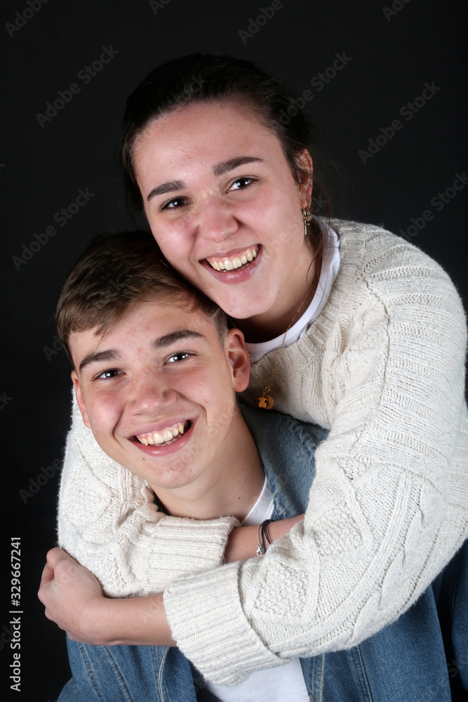 Fototapeta premium teenagers