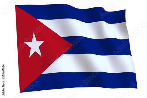Cuba Flag waving Free Download Cuba Flag waving - GFXLoad