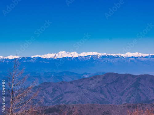 山, 雪, 風景, 空, アルプス山脈, 冬, 自然, 全景