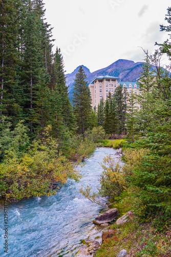 Stream in the Forest at Lake Louise