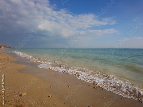 beach and sea