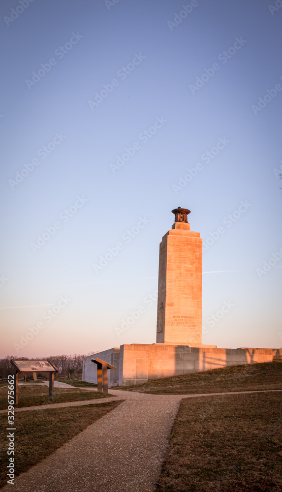 civil war memorials in Gettysburg