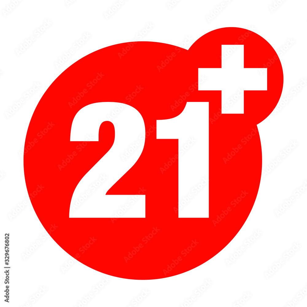 a twenty-one years over icon a twenty-one years over icon