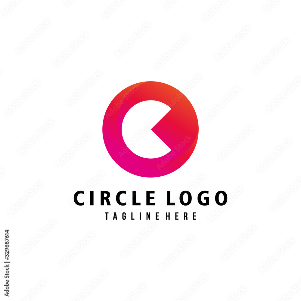 circle logo icon vector isolated circle logo icon vector isolated