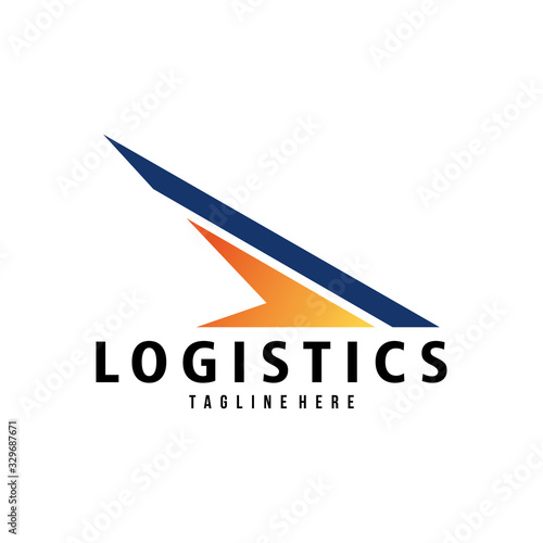 logistics logo icon vector isolated
