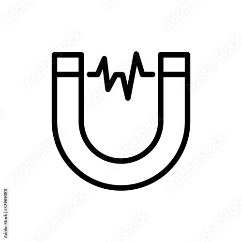 Magnet icon vector design templates