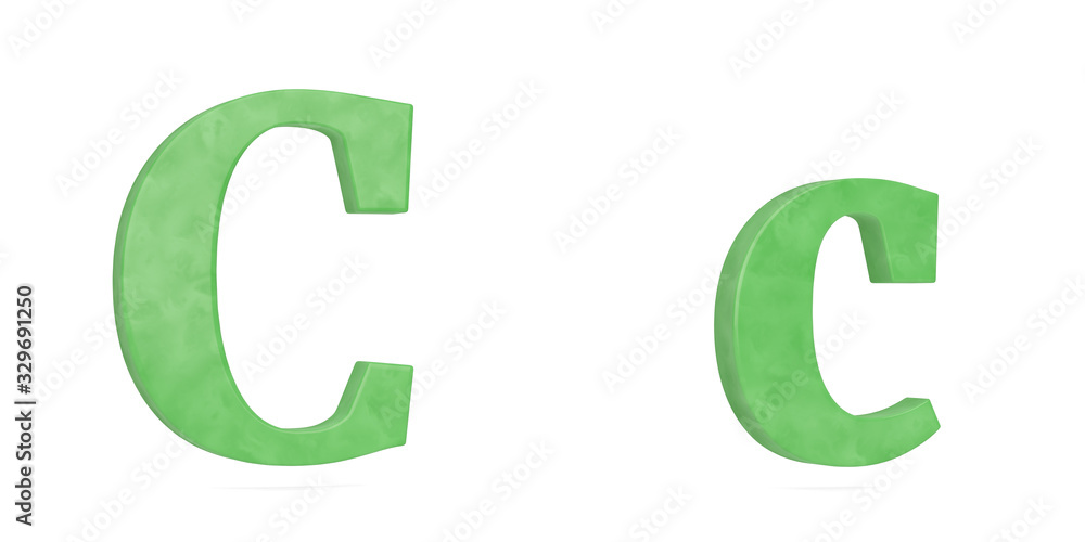 Jade alphabet isolated on white background. 3D illustration. Jade alphabet isolated on white background. 3D illustration.