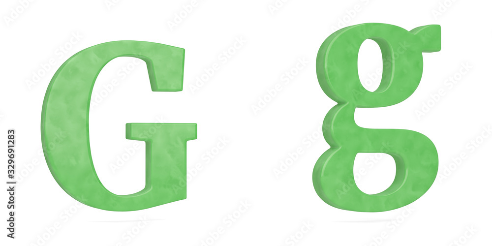Jade alphabet isolated on white background. 3D illustration. Jade alphabet isolated on white background. 3D illustration.