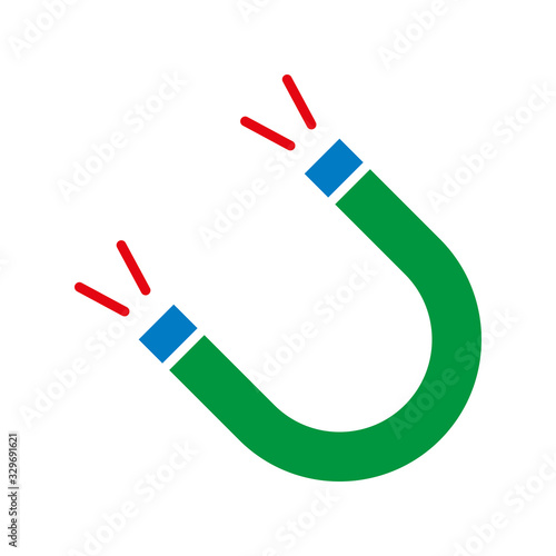 Magnet icon vector design templates